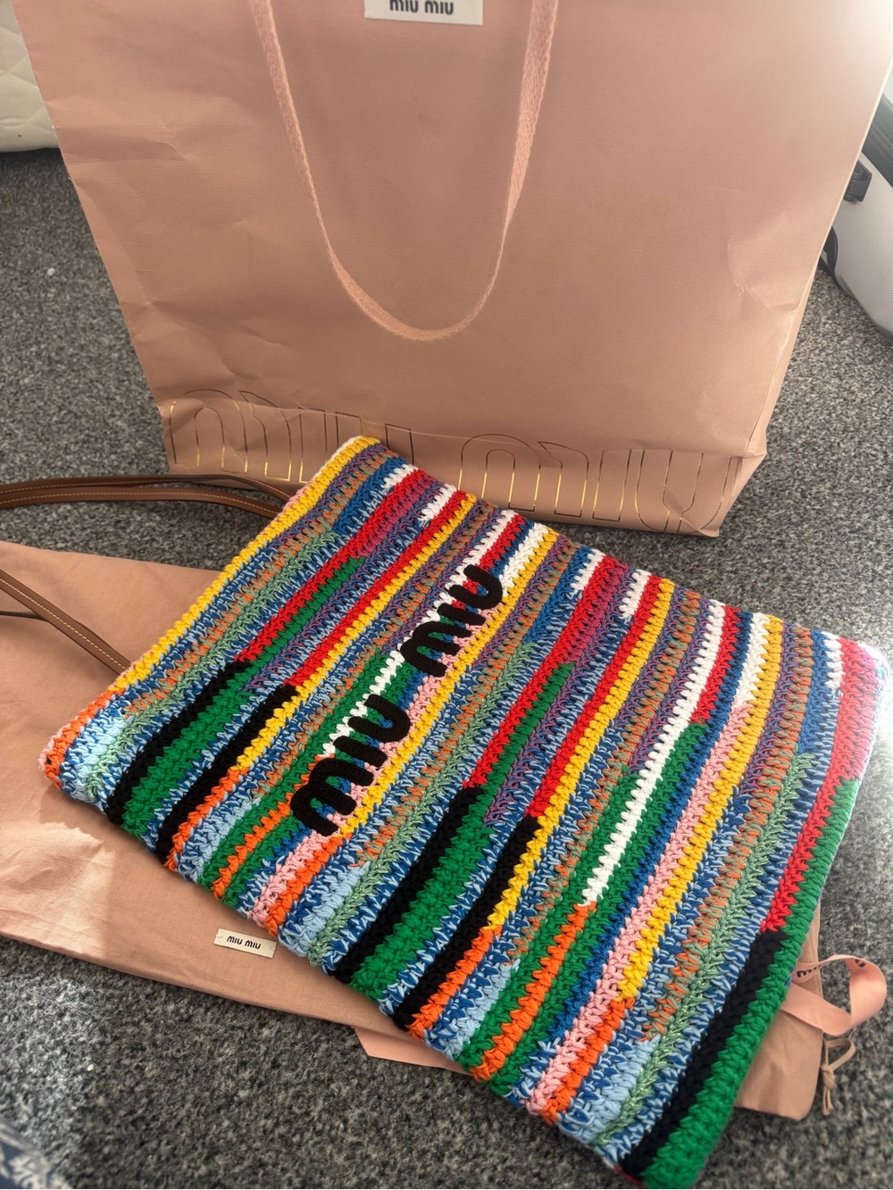 Miu Miu crochet multi bag medium - Picture 2 of 11